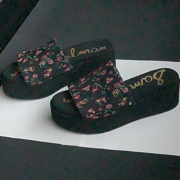 Sam Edelman High Heel Sandals Floral Design - Picture 3 of 7